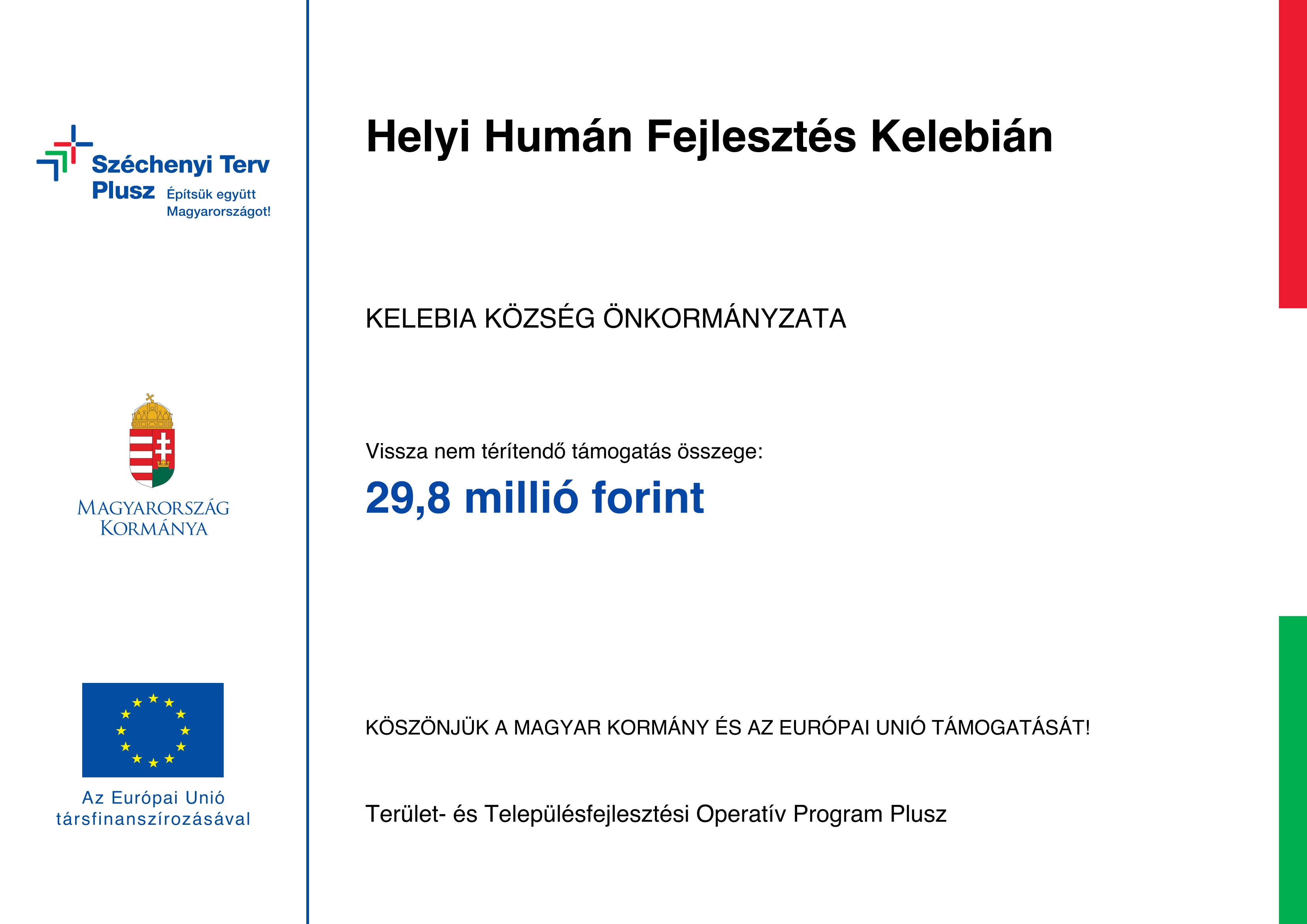 támogatói tábla humán 1